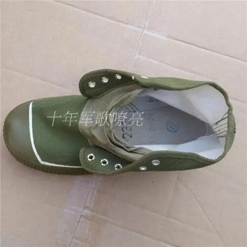 SURPLUS CHINESE ARMY PLA TYPE 65 LIBERATION SHOES MILITARY BOOTS