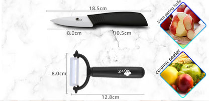 Ceramic Knife Set for Kitchen Professional Ceramic Knife 3 4 5 6 Inch Fruit Rust Proof