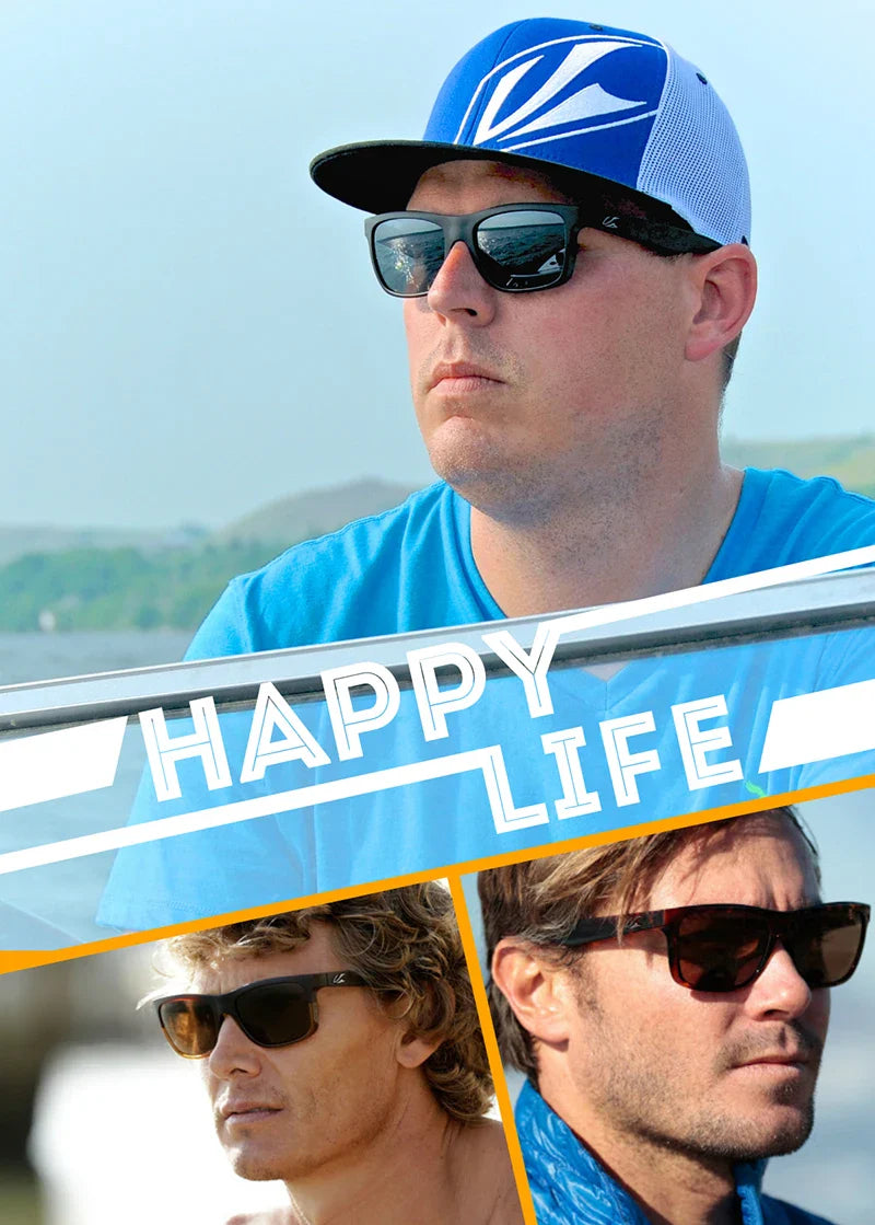 KAENON Square Polarized Sunglasses Men TR90 Flexible Sports Sun Glasses For Women Real Coating Lens With Original Box