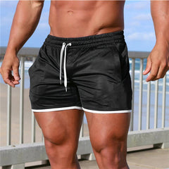 Fitness Shorts Fashion Breathable Quick-Drying Gyms Bodybuilding