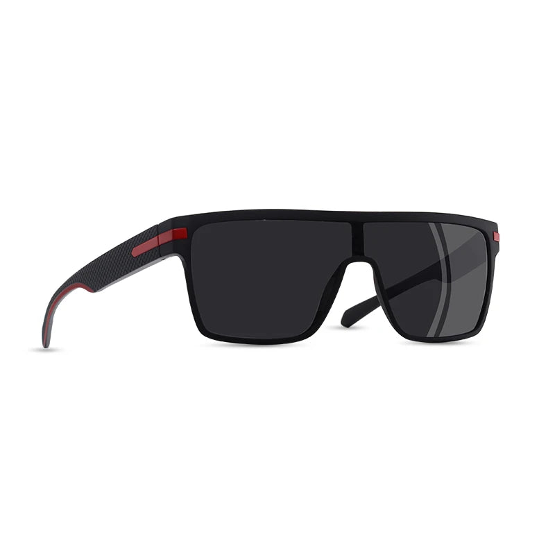 Sunglasses Men Fashion Oversized Flexible Frame Square Mens