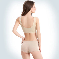 Bra Vest Women sleep Underwear yoga sports Brassiere Big Size