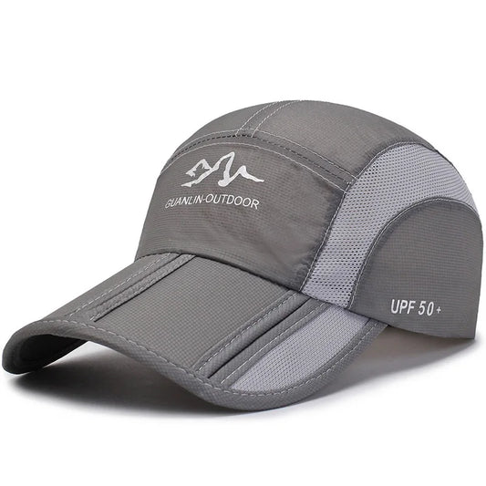 Summer Quick Drying Ultra-Thin Breathable Baseball Cap Men Women Snapback