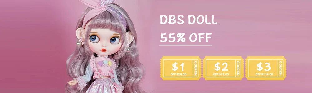 ICY DBS Blyth doll 1/6 bjd joint body white skin matte face dark skin shiny face curly hair afro hair toy 30cm