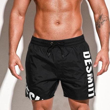Thin Board Shorts Mens Swimming Shorts Swimwear Beach Surf Boardshort Men Swim Trunk Bath Suit Sport Running Short Liner In
