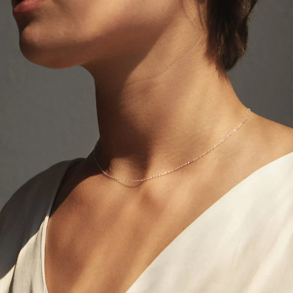 eManco Fine Chain Necklace Stainless Steel Gold Color Pendants Short Long Statement Women  Colar Gift Stainless Steel Jewelry