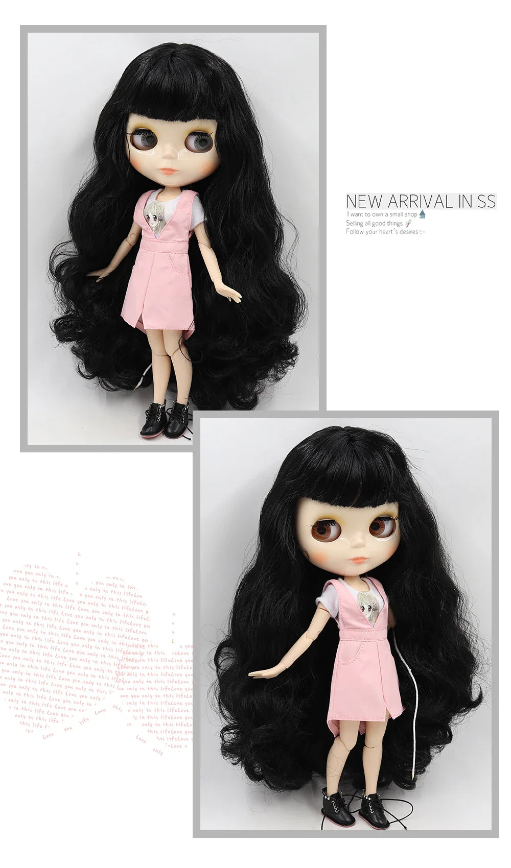 ICY DBS blyth doll 1/6 bjd toy joint body white skin shiny & matte face 30cm on sale special price toy gift anime doll