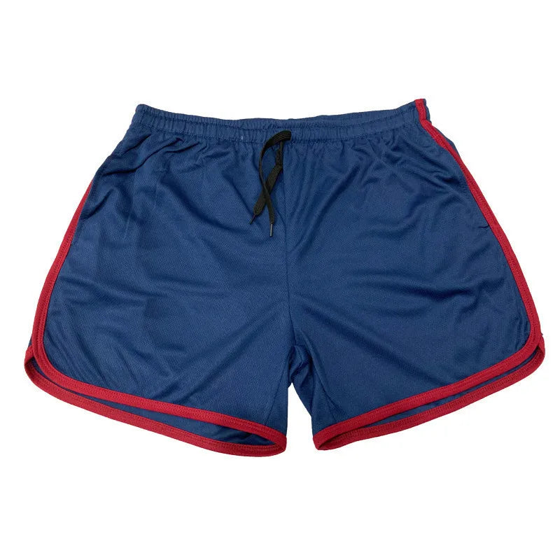 Men's Sports Gym Athletic Shorts Middle Trousers Elastic Band Sports Man