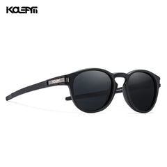 Sunglasses Men Flexible TR90 Frame Keyhole Bridge Mirror Coating