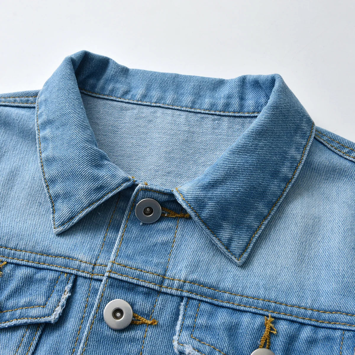 Fashion Denim Jacket For Kids Causal Handsome Children Boys Coat
