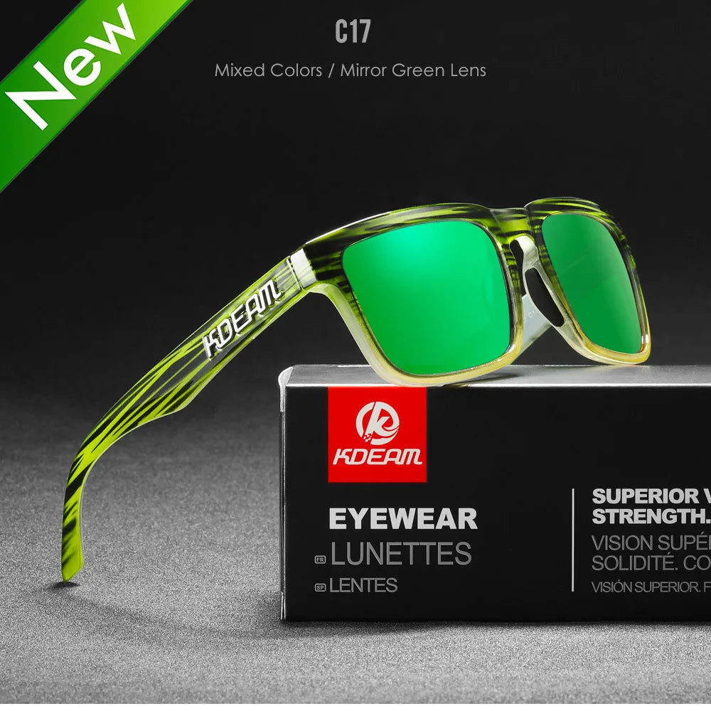 Sunglasses Outdoors Lifestyle Coating Sun Glasses New Matching Colors With Box