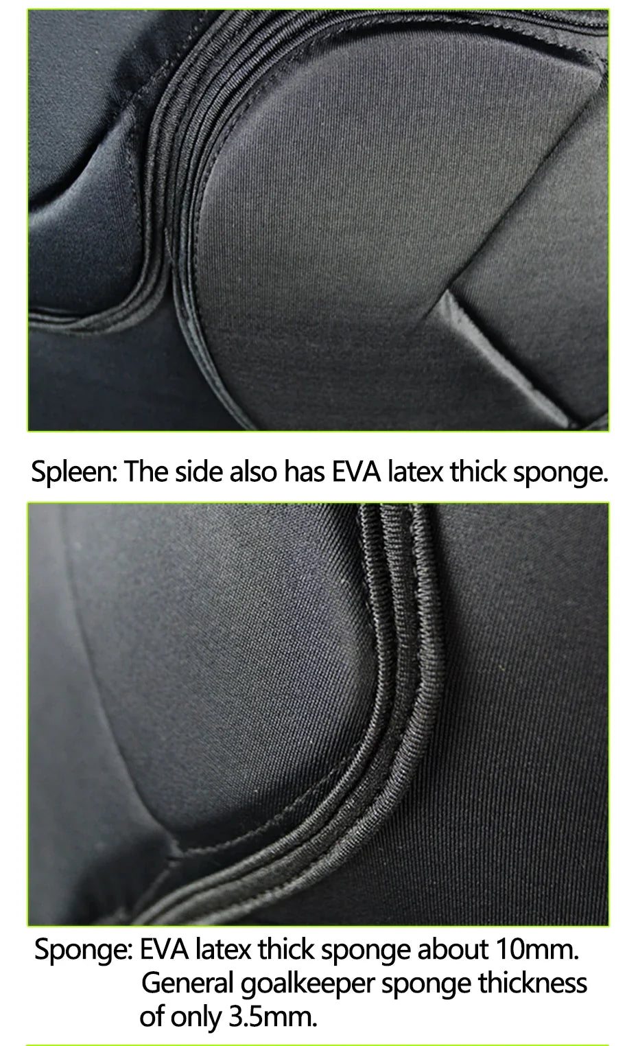 Men's Soccer Goalkeeper Jersey Training Uniform EVA Thick Sponge Protection Football Goalkeeper Uniform Sport Pants
