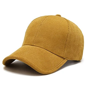 FS Trendy Army Green Corduroy Baseball Caps For Men Luxury Brand Women Hat Yellow Streetwear Hip Hop Cap Bone Masculino 2026