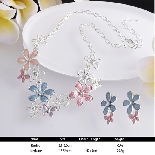 Necklace Streetwear Flower Daisy Accessories Jewelry Luxury Chains Pendant