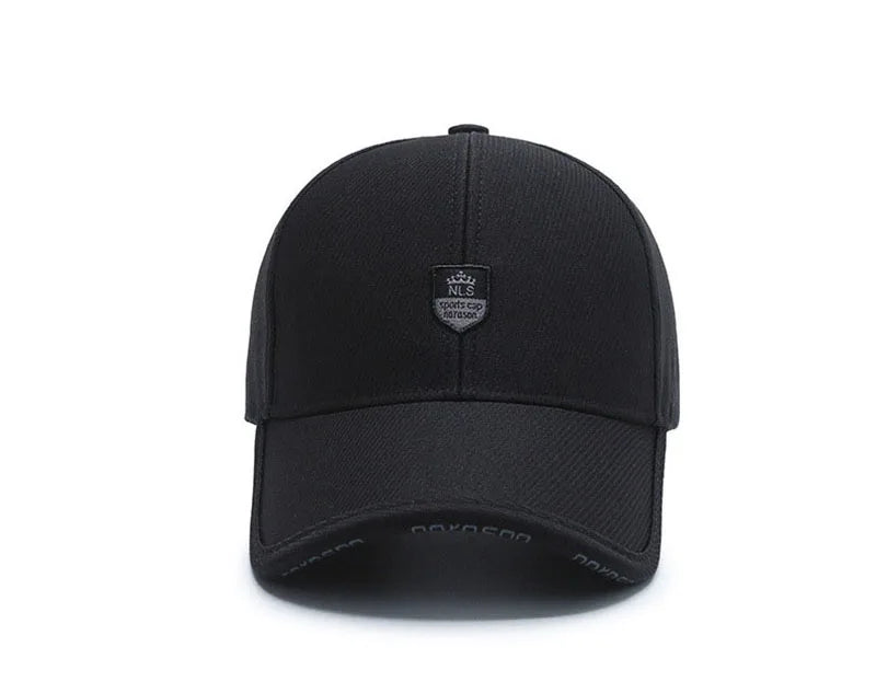 Men Fashion Wild Sunshade Sun Protection Black Baseball Cap For Winter Women Sport Cotton Warm Hats Male Kpop Bone Unisex C35