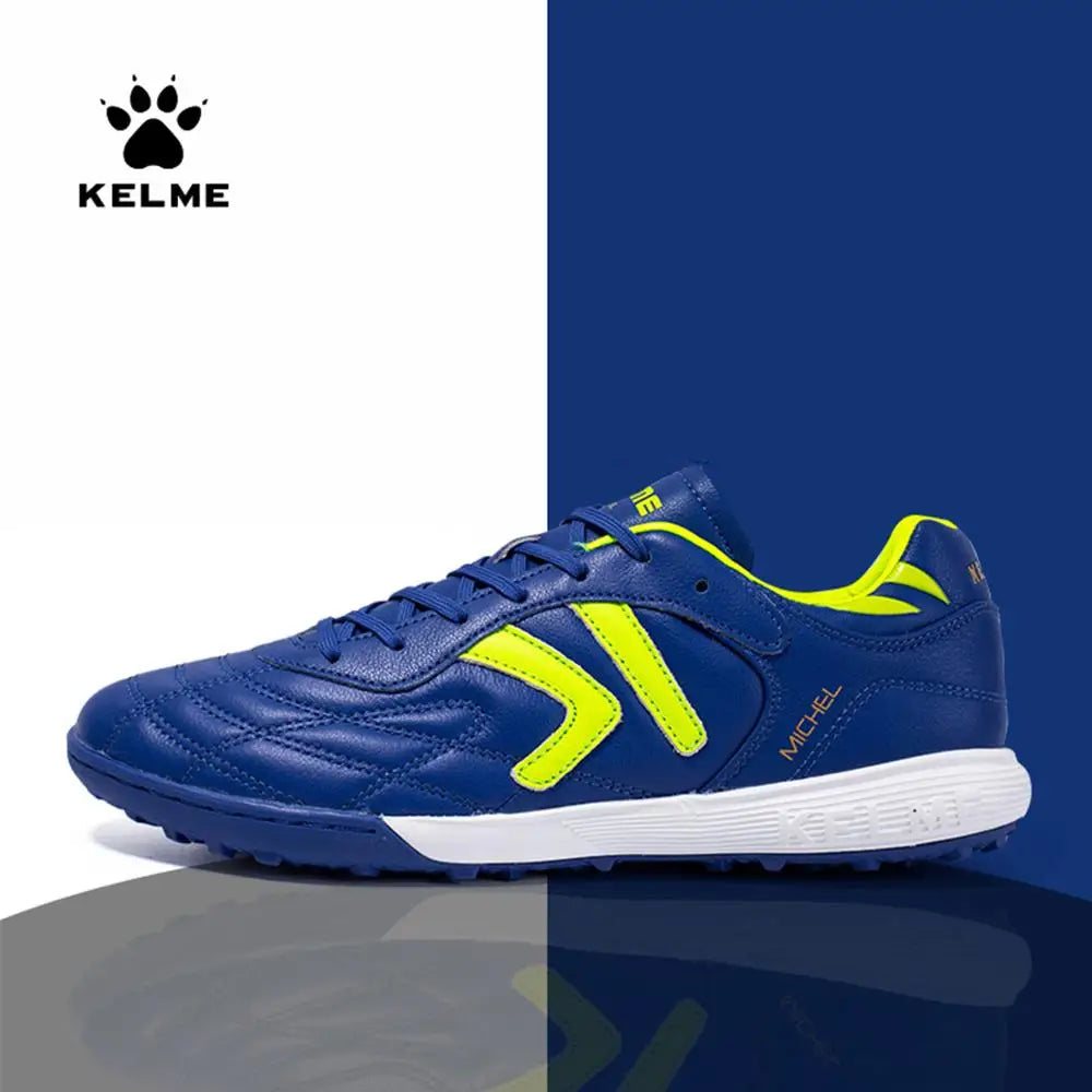 Soccer Shoes TF Football Boots Calf-Skin Cleats  Professional Futsal Original