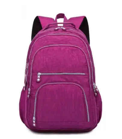 TEGAOTE Aesthetic School Backpacks for Teenagers Girl 2024 Nylon Waterproof Travel BackPack Purse Women Laptop Bagpack Mochila