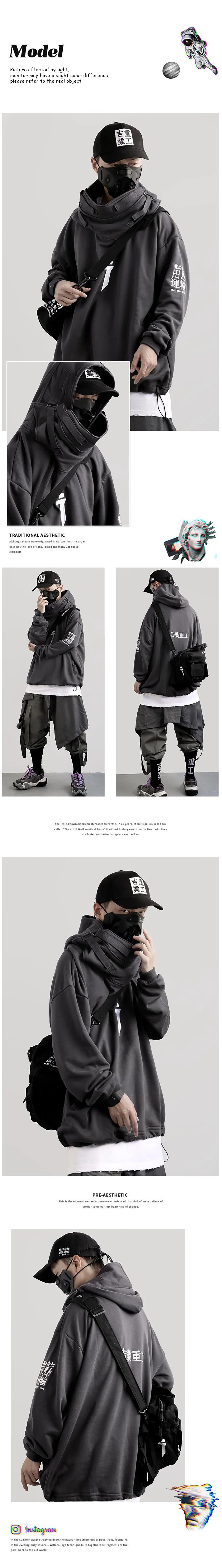 women/Men's clothes Harajuku Sweatshirt hoodie sweater