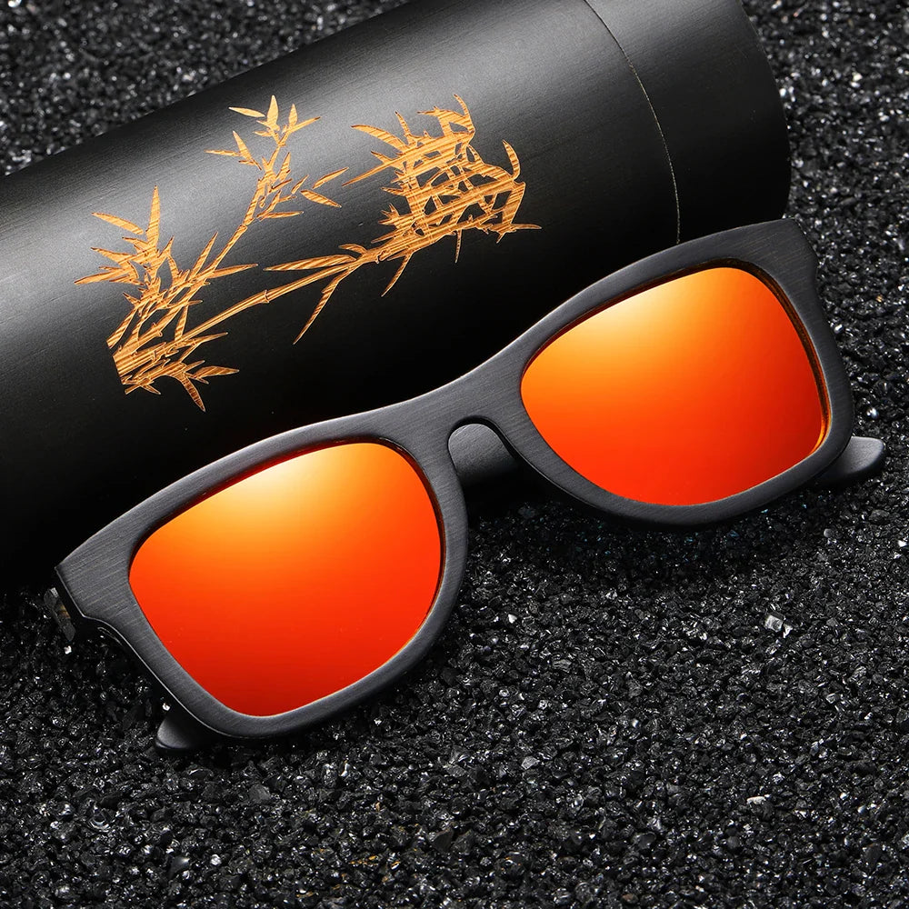 GM Wooden Male Lady Sunglasses Men's Luxury Brand Designer Polarized Sun Glasses Vintage Sunglass Women Eyewear With paper  Box