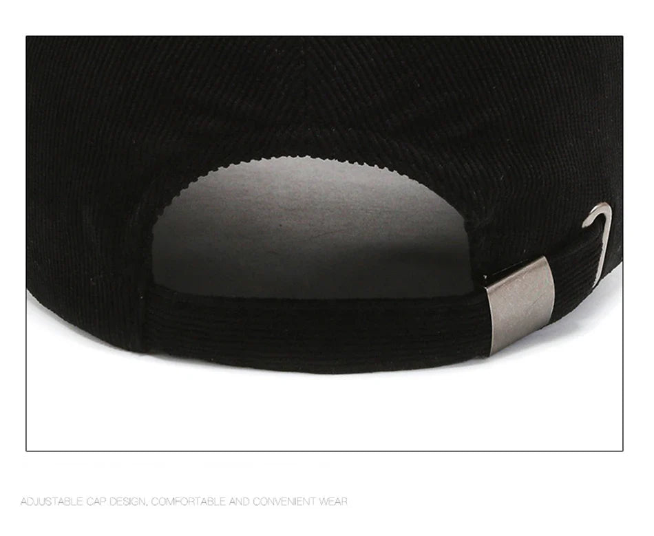 FS Trendy Army Green Corduroy Baseball Caps For Men Luxury Brand Women Hat Yellow Streetwear Hip Hop Cap Bone Masculino 2026