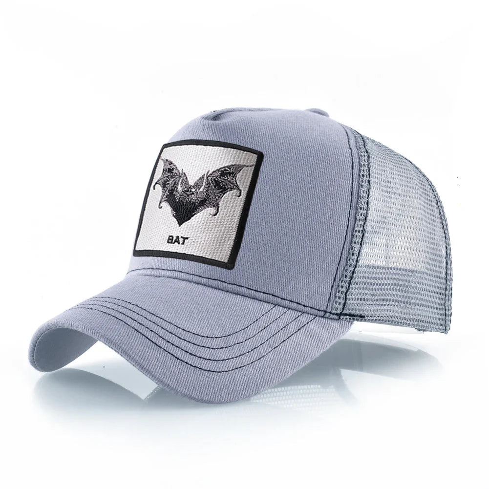 Baseball Cap With Bat Embroidery Four Seasons Snapback Trucker Caps Men Women Fashion Hip Hop Baseball Hat Outdoor Visor Caps