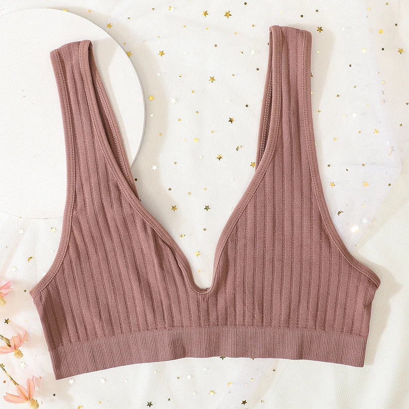 Bras For Women Bralette Sexy Lingerie Female Low Back Sleep Underwear
