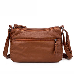 Women Messenger Bags Matching-all Leather Feeling PU Shoulder Bags