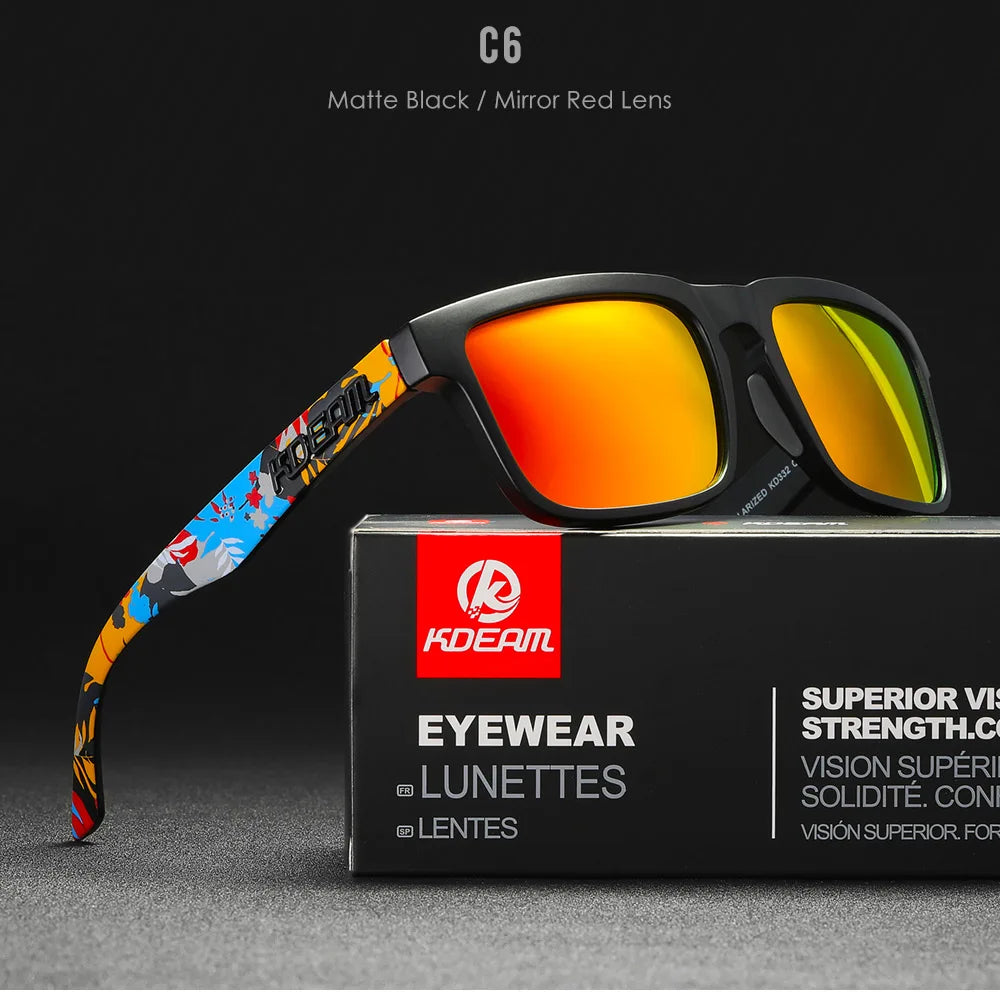 Sunglasses Outdoors Lifestyle Coating Sun Glasses New Matching Colors With Box