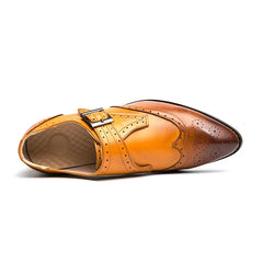 Men Dress Shoes Wedding Leather Mens Oxfords Luxury Brand Business Formal Zapatos