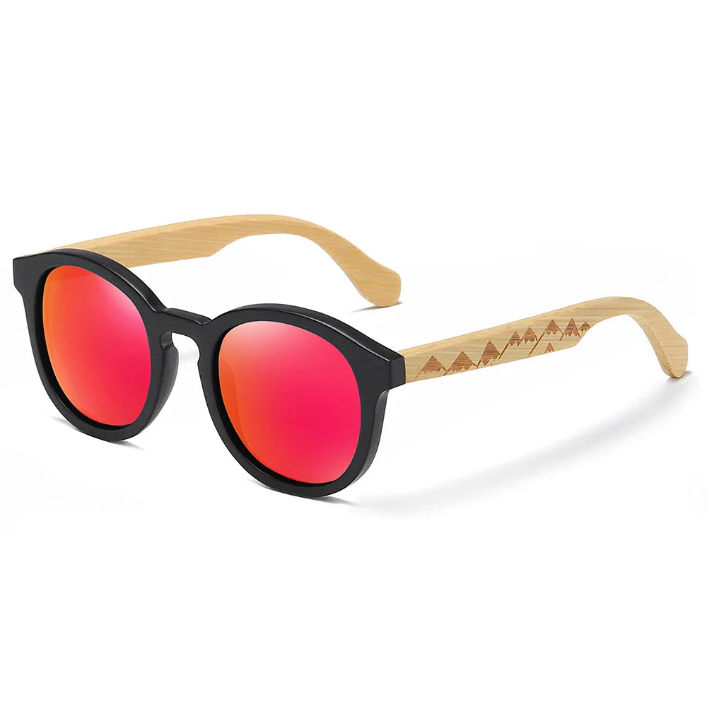 GM Best Handmade Sunglasses Men Polarized  Bamboo Wood Women Sunglasses High Quality With Sunglasses carton box S1936