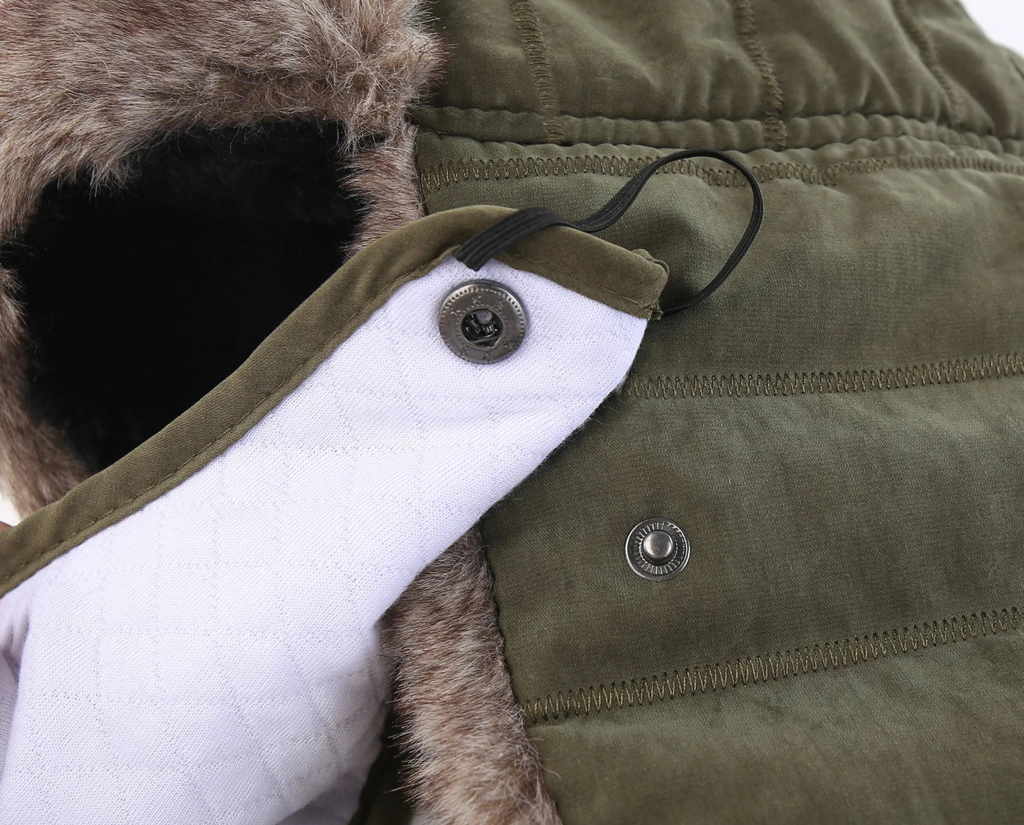 Connectyle Men's Warm Chunky Trapper Hat Removable Windproof Winter Russian Hats with Mask Ushanka Hat