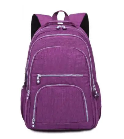 TEGAOTE Aesthetic School Backpacks for Teenagers Girl 2024 Nylon Waterproof Travel BackPack Purse Women Laptop Bagpack Mochila