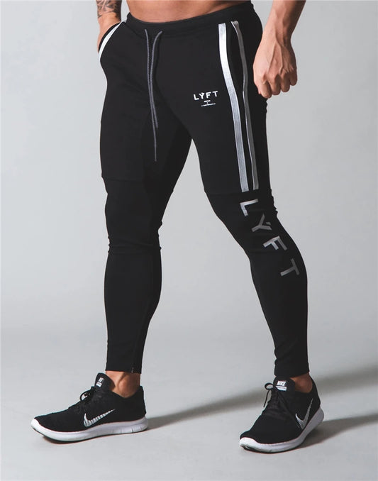 Side Stripe JP&UK Autumn Men Gym Training Jogging Pants Men Joggers Slim Fit