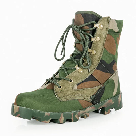 Men's Military Combat Mens Chukka Ankle Boot Tactical Big Size Army Boot Male Shoes