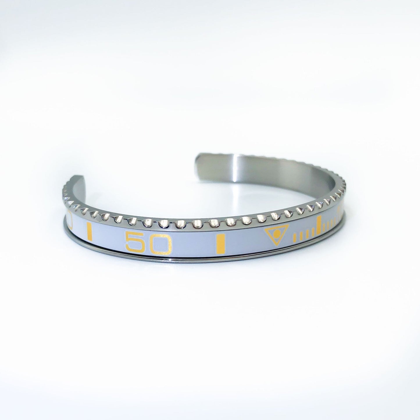 New stainless steel personality fashion men's and women's bracelets digital display water ghost women and men bracelet jewelry