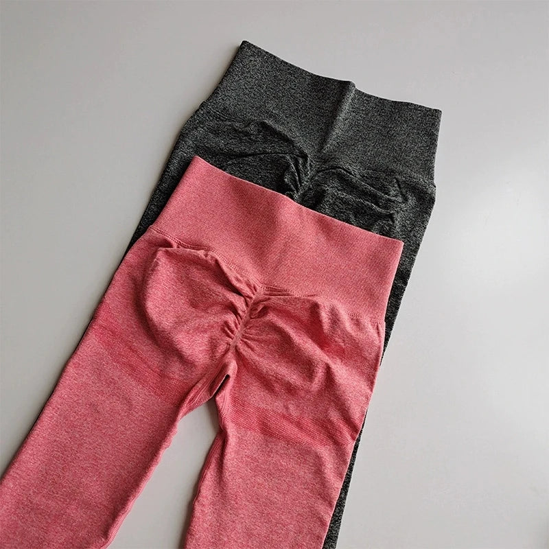 Women Seamless Yoga Pants  Gym Clothing High-Waisted Sports Push Up Leggings