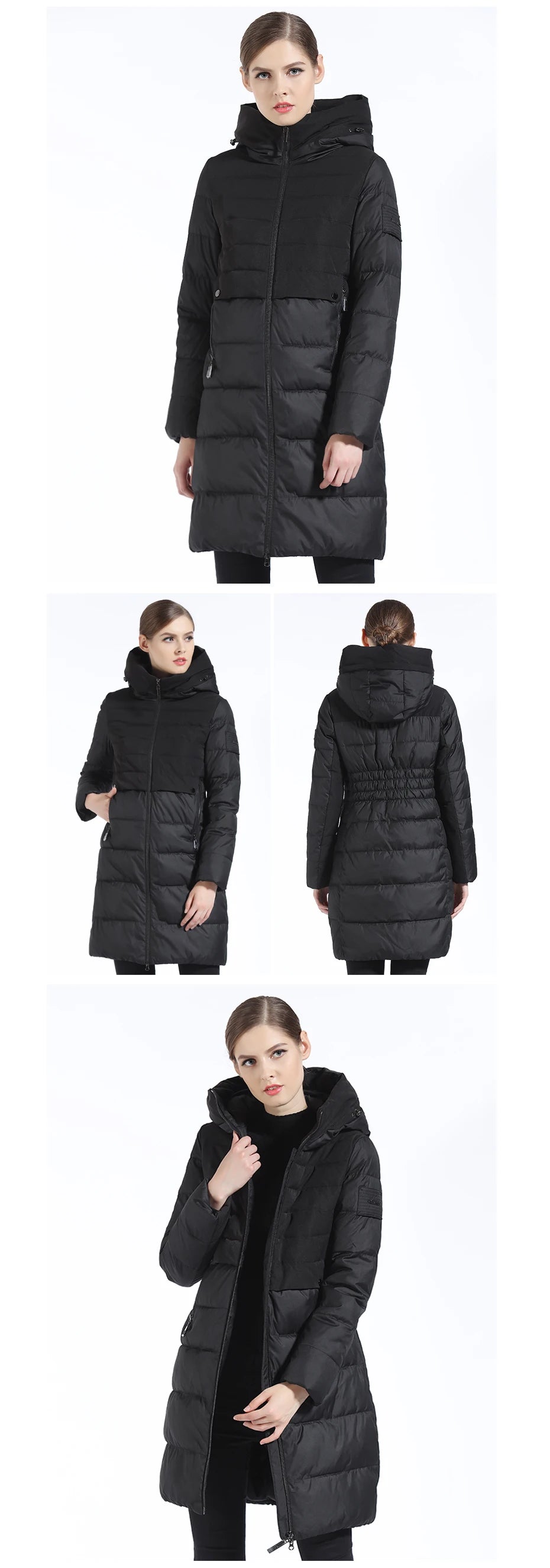 Women Winter Jacket And Coat Slim Long Female Thick Down