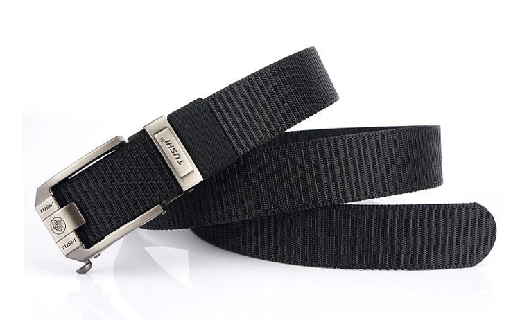 MEDYLA Tactical Belt Nylon Military Army belt Outdoor Metal Buckle Police Heavy Duty men's Training Hunting Belt