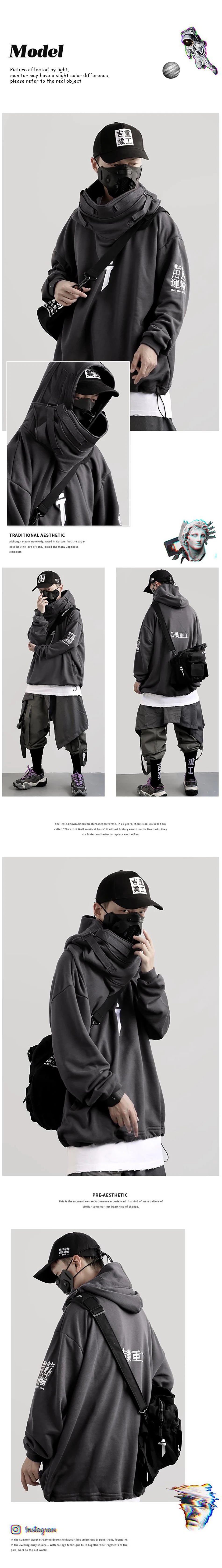women/Men's clothes Harajuku Sweatshirt hoodie sweater
