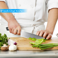 Kitchen Knife 8 inch Professional Chef Knife High Carbon 4116 German Stainless Steel