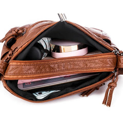 Women Messenger Bags Matching-all Leather Feeling PU Shoulder Bags