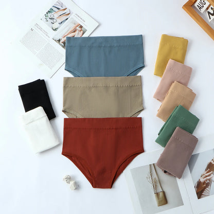 Women Underwear Seamless Bra Set High Waist Panties