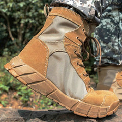 Outdoor Men's Boots Special Combat Forces Coyote Brown Tactical Military Boots