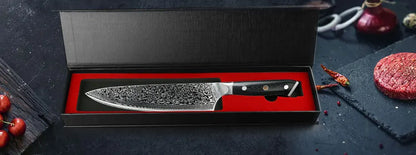 Damascus Kitchen Knives Set Japanese Chef Kitchen Knives VG10 67 Layer Stainless