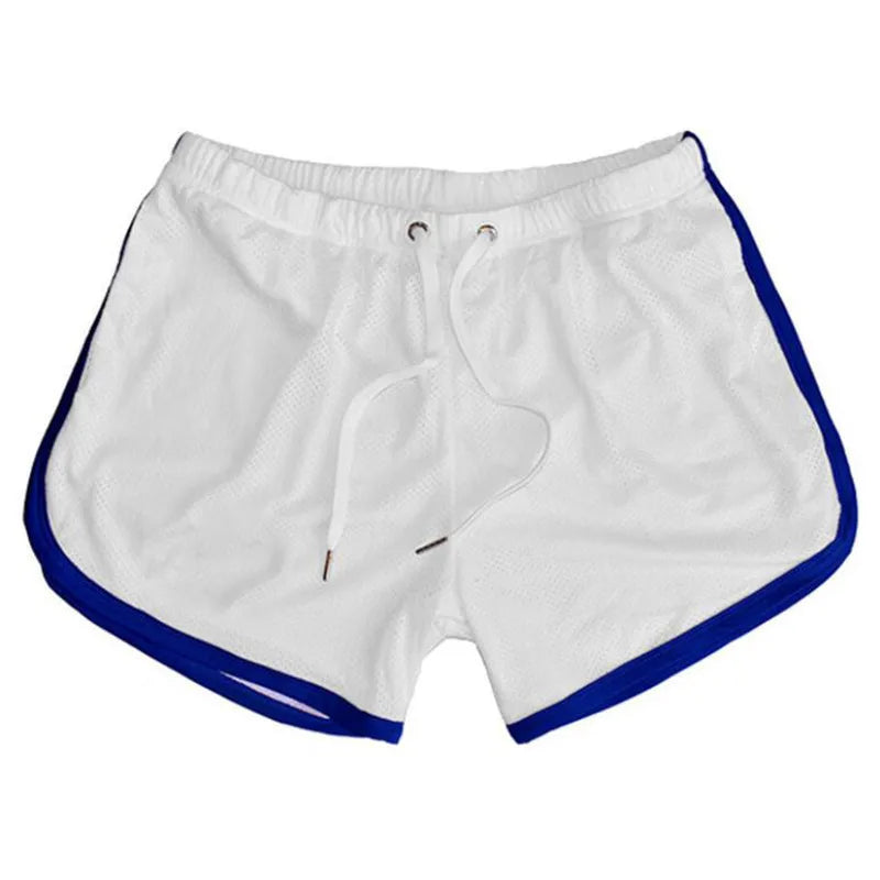 Men's Sports Gym Athletic Shorts Middle Trousers Elastic Band Sports Man