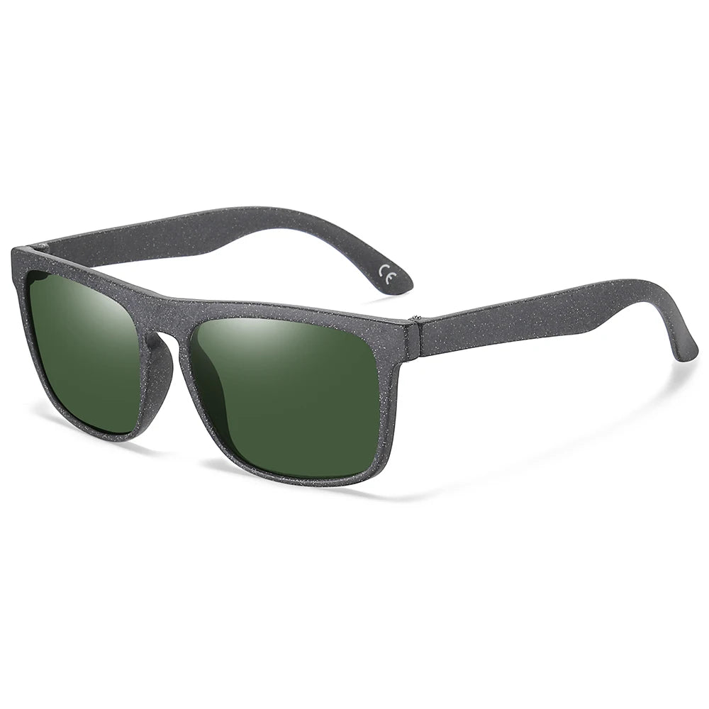 square men's and women's sunglasses Glasses  Wheat straw sunglasses