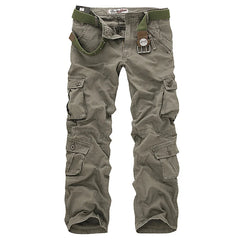 Men's Cargo Pants Casual Loose Multi Pocket Military Pants