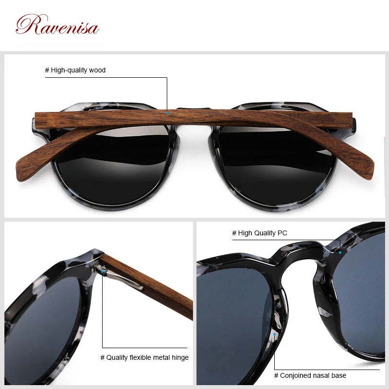 Sunglasses Polarized Sunglasses Women Men Vintage Round Sun Glasses