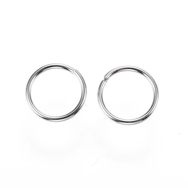 304 Stainless Steel Jump Rings Close Unsoldered Jump Rings for Jewelry Accessories Lovers 4mm 5mm 6mm 7mm 8mm 9mm 10mm