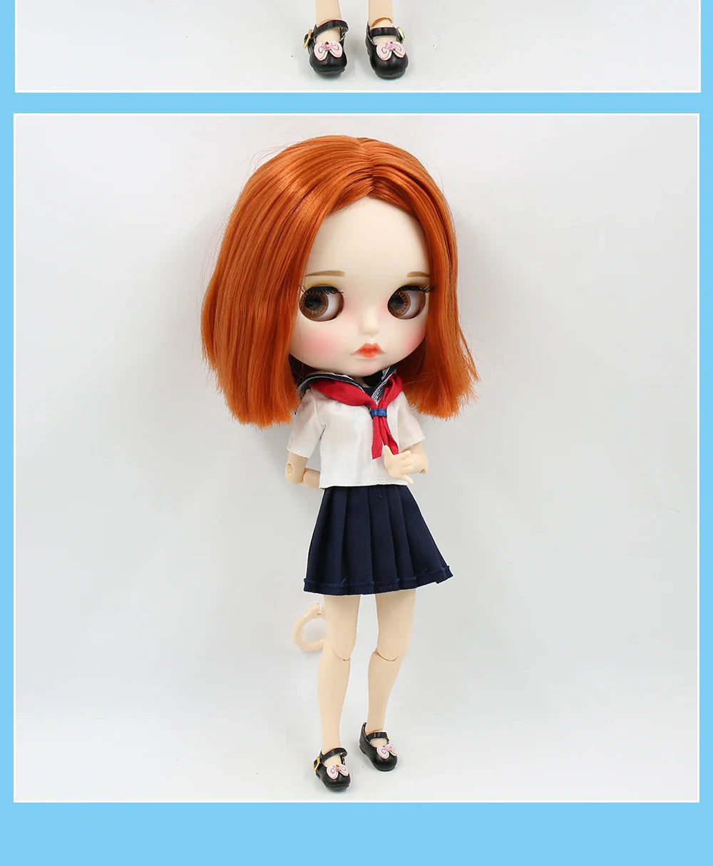 ICY DBS Blyth Doll 1/6 bjd joint body doll combination including dress shoes on sale 30cm anime toy